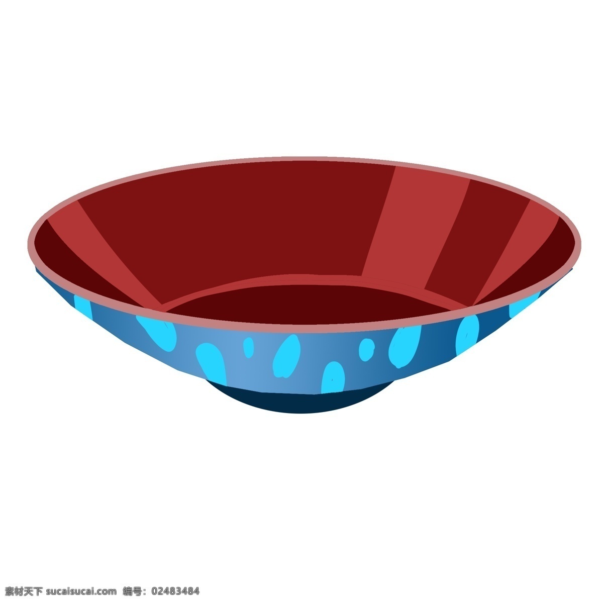 红色 小 碗 装饰 插画 红色的小碗 漂亮的小碗 创意小碗 小碗装饰 小碗插画 立体小碗 可爱的小碗