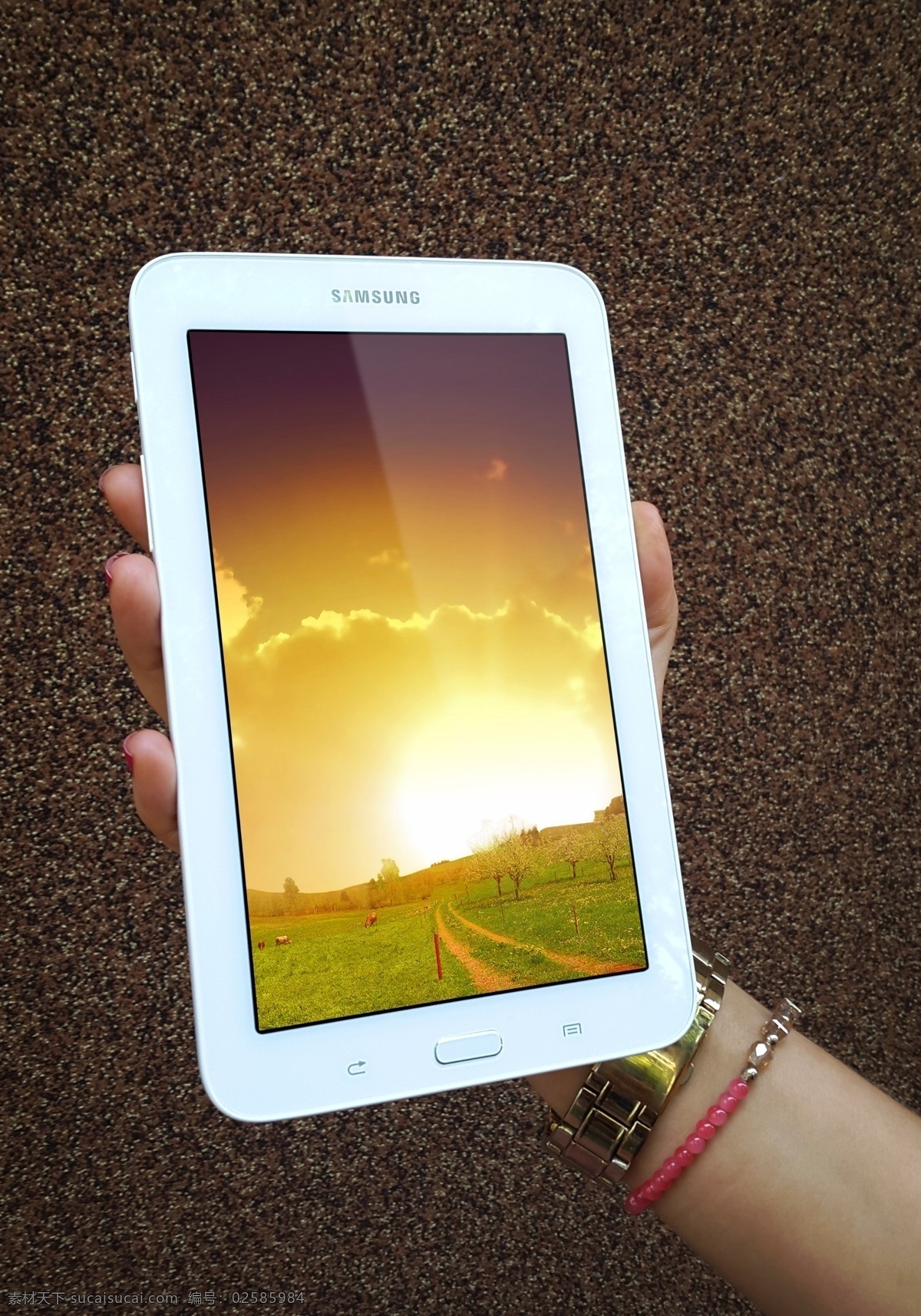 三星 galaxy tab 3平板样机 样机 产品 电脑 黑色 平板 电脑样机 电子设备