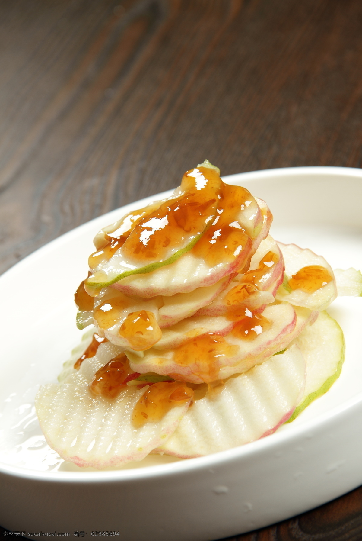 梅子苹果 甜点 水果 凉菜图片素材 美食 餐饮美食 传统美食