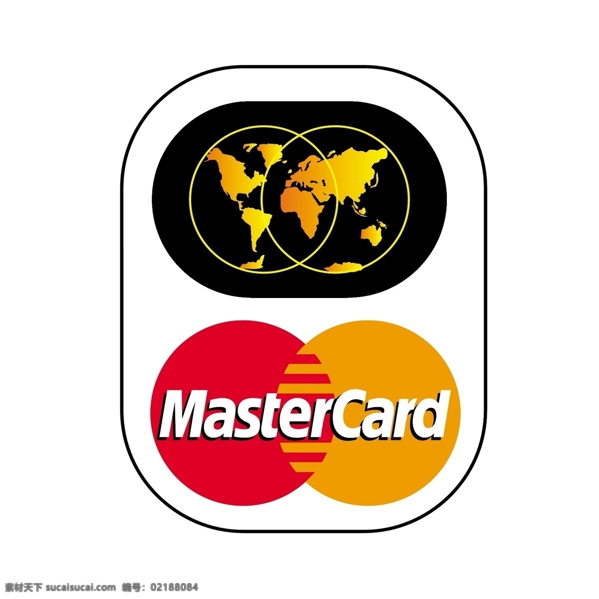 免费 万事达卡 标志 mastercard 白色