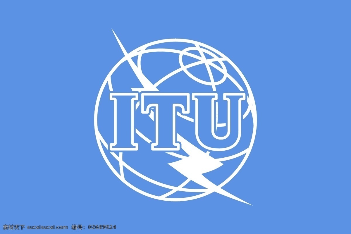 logo on 标识标志图标 企业 标志 国际电信联盟 itu international telecommunications un 国外机构 矢量 矢量图 现代科技