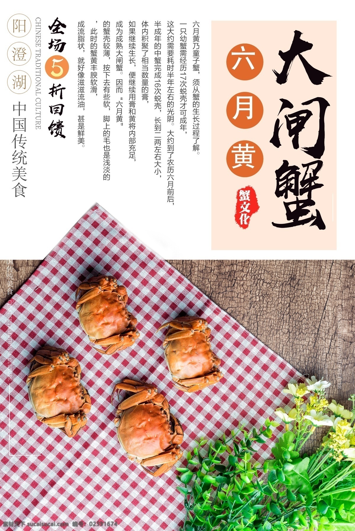 简约 六月 黄大 闸蟹 促销 海报 广告 模板 促销海报 六月黄 六月黄首页 六月黄大闸蟹 阳澄湖 大闸蟹 大闸蟹海报 大闸蟹广告 美食 阳澄湖美味 勿忘六月黄 六月美食