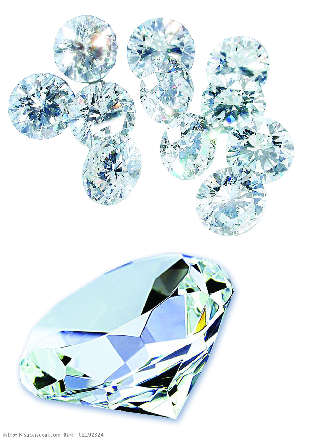 高清 钻 石图 白底 白底背景 白底素材 珠宝 珠宝首饰 钻石 钻石的图片