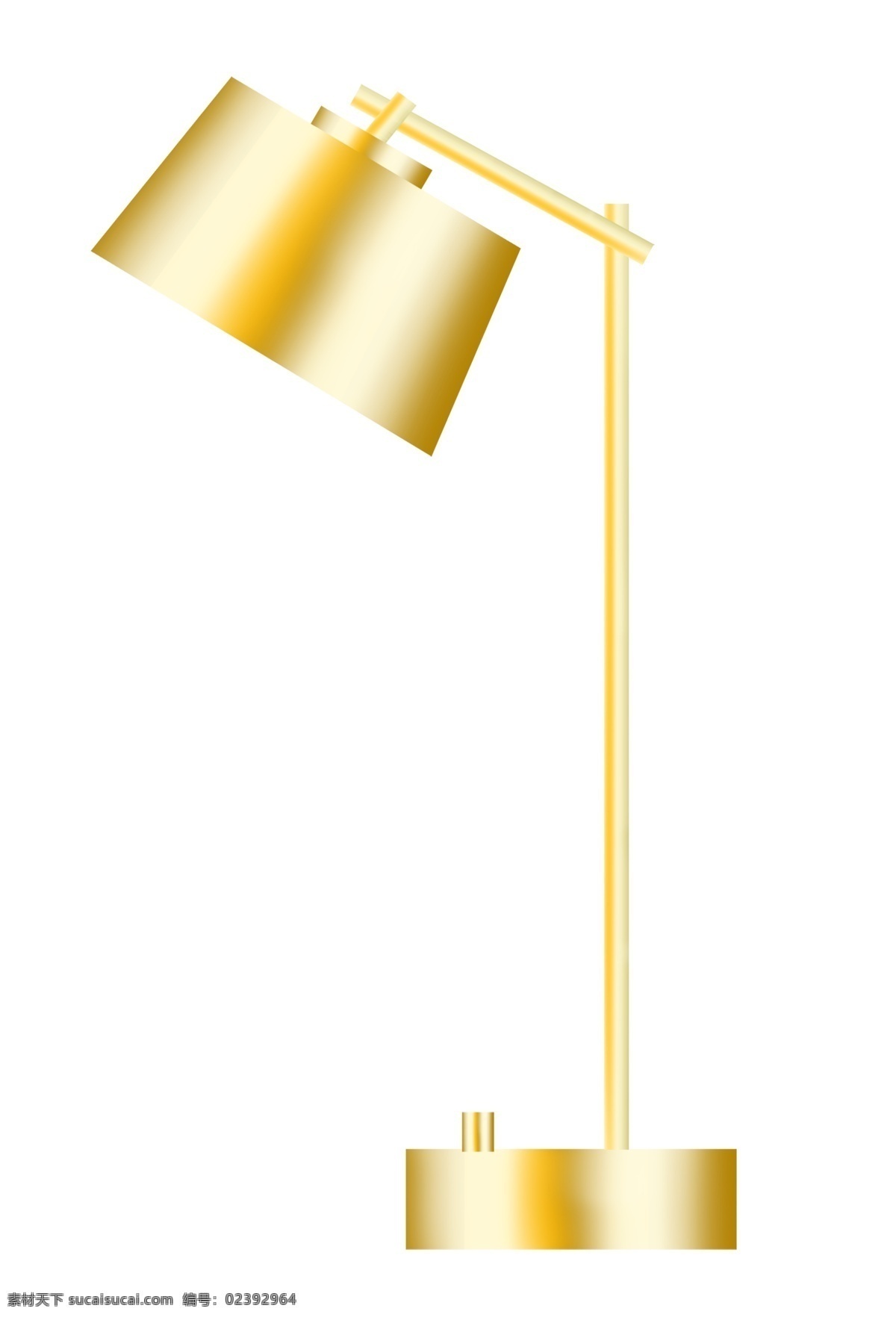 盏 金色 台灯 插画 一款台灯 黄色 黄色台灯 插电台灯 金色台灯插画 插图 灯 照明台灯