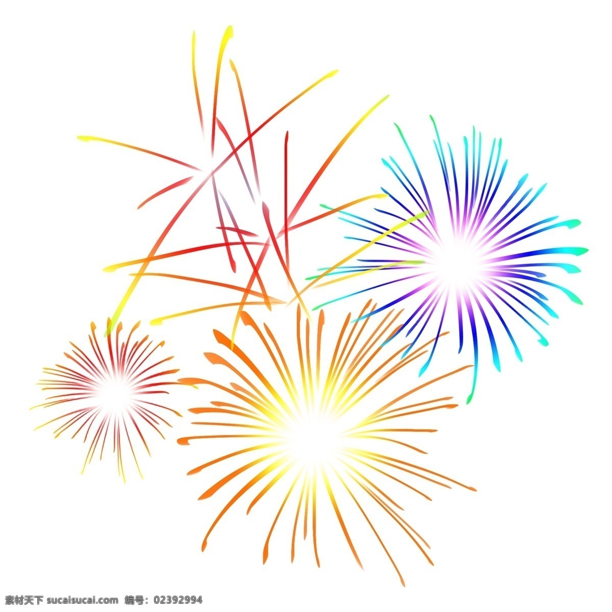 炫彩 烟花 装饰 插画 炫彩的烟花 漂亮的烟花 手绘烟花 贺新年 新年烟花 新春烟花 春节烟花 紫色的烟花