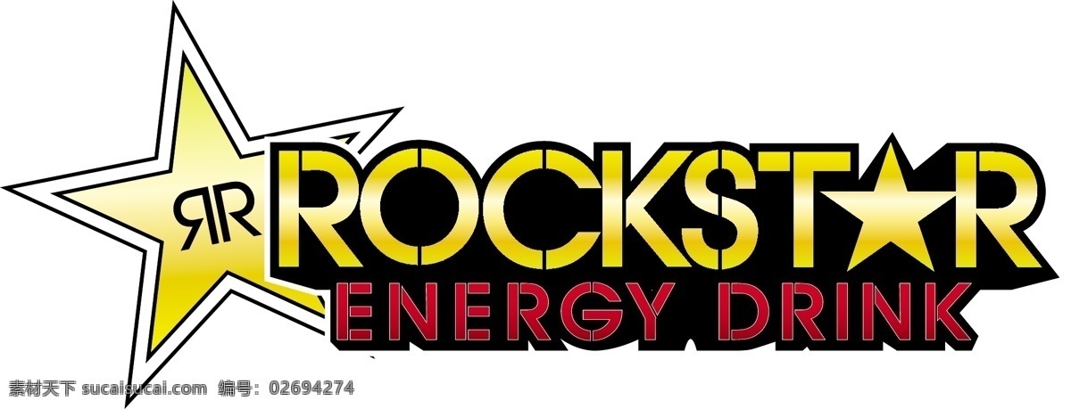 rockstar 能量 饮料 标识 公司 免费 品牌 品牌标识 商标 矢量标志下载 免费矢量标识 矢量 psd源文件 logo设计