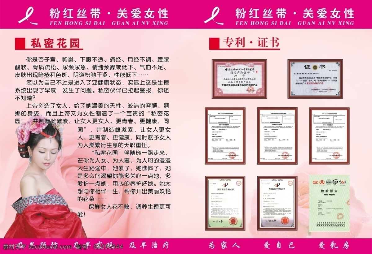 粉红 丝带 分层 粉红丝带 关爱 玫瑰 美女 女性 源文件 模板下载 psd源文件