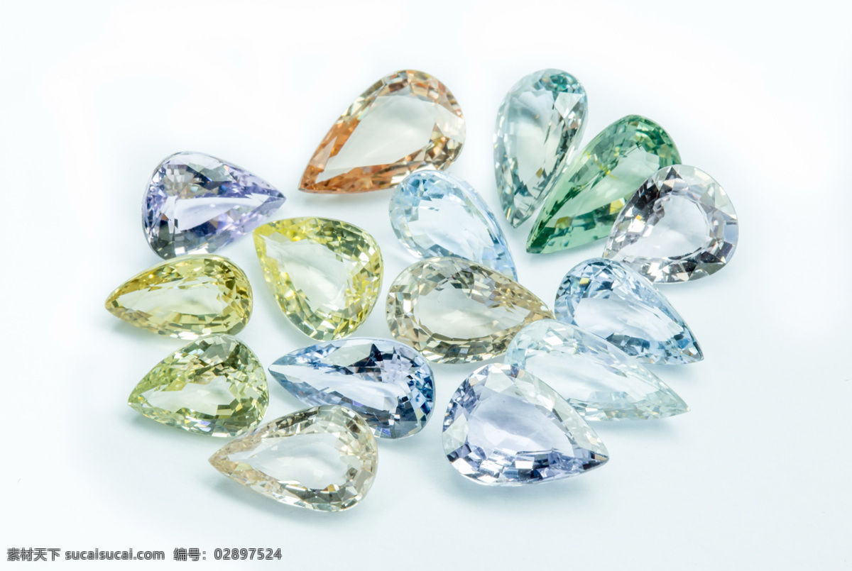 彩色钻石 彩色 钻石 宝石 宝石摄影 珠宝服饰 生活百科 白色