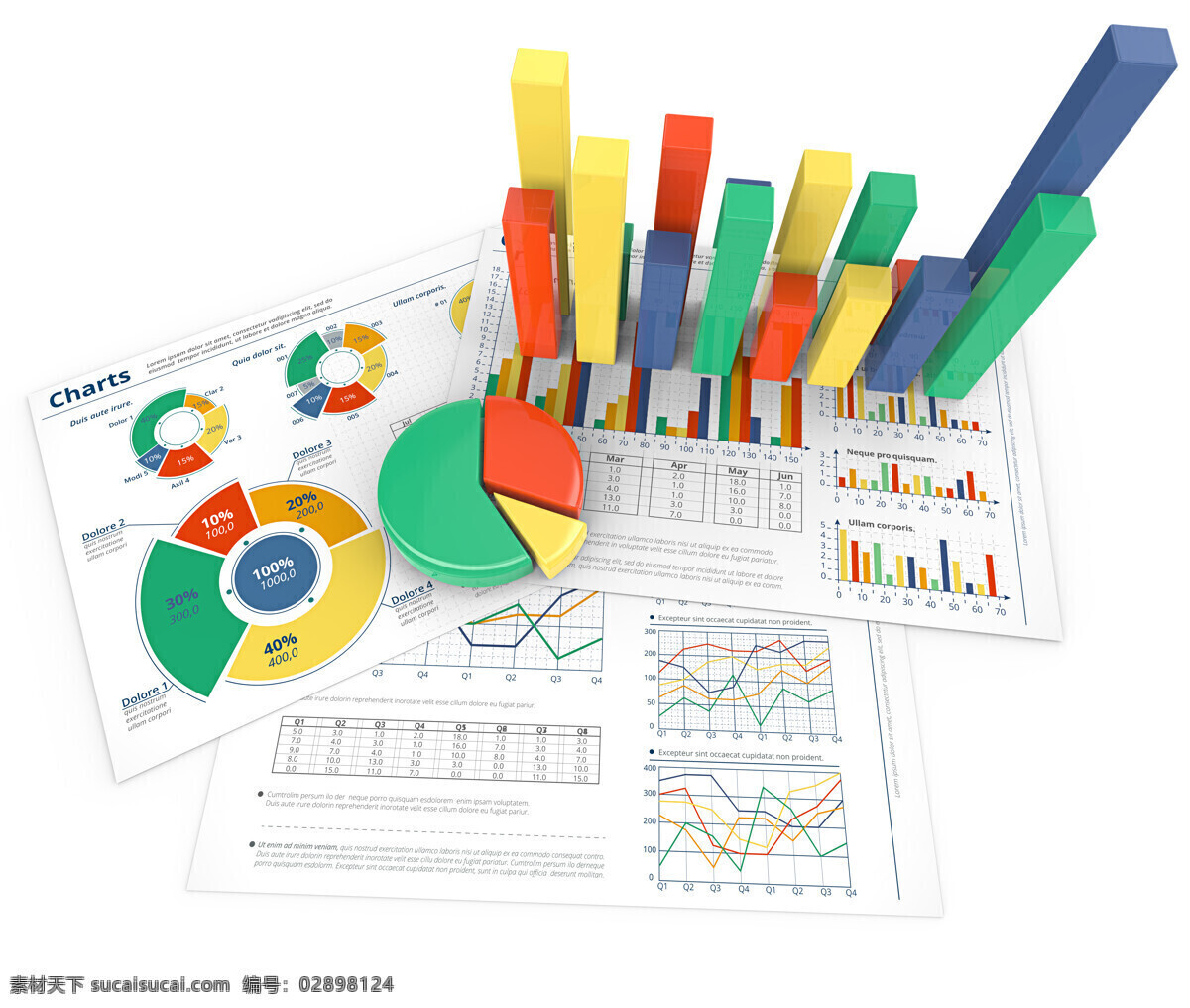 商业 金融 彩色 分析 数据 高清 商务 财经 经济指标 指数 分析报表 树状图 折线图 曲线图 饼状图 商务金融