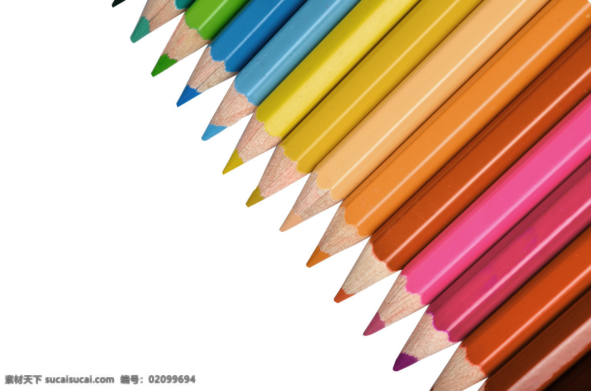 彩色 铅笔 彩色铅笔 画笔 生活百科 文具 学习用品 图画笔 学习办公 psd源文件