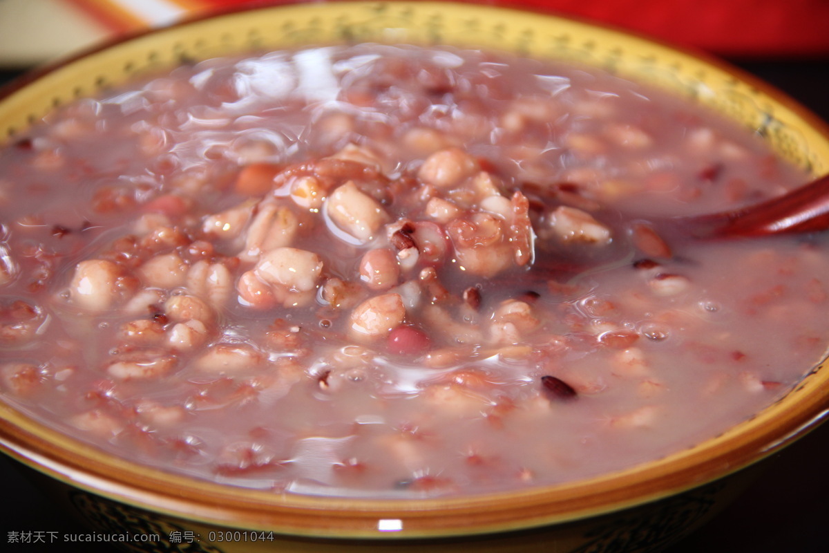 高清 八宝粥 摄影图片 薏米 红豆 粥 红豆薏米 五谷 传统 美食 餐饮美食 传统美食