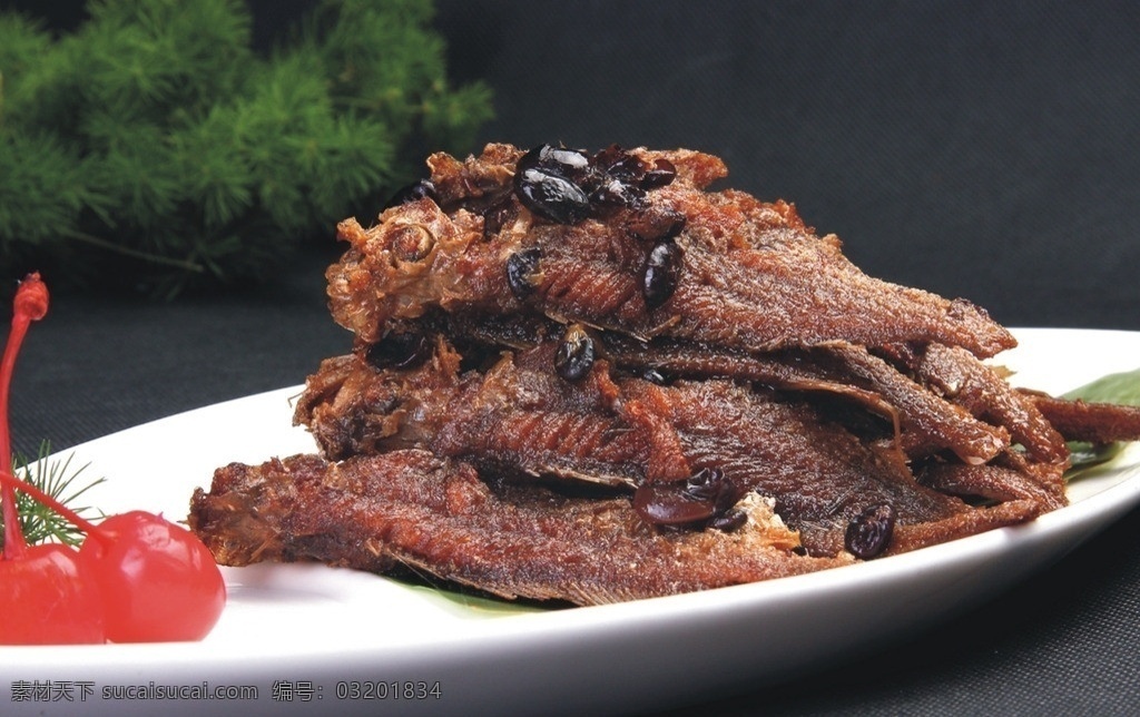 招牌豆豉鱼 豆豉鱼 中华美食 传统美食 餐饮美食