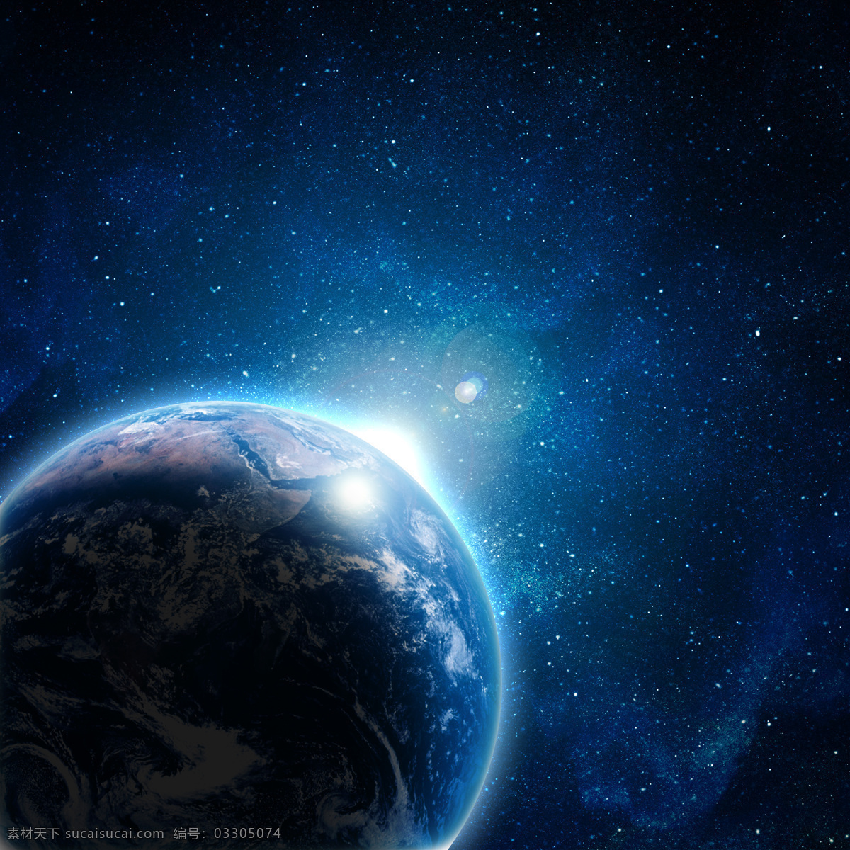 蓝色 地球 背景 鸟瞰地球 蓝色地球 宇宙 太空背景 星空 宇宙太空 环境家居