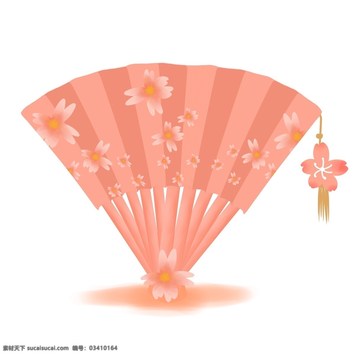 粉色 可爱 樱花 扇子 日式 周边 樱花季 春天 柔色 日本 甜美 装饰