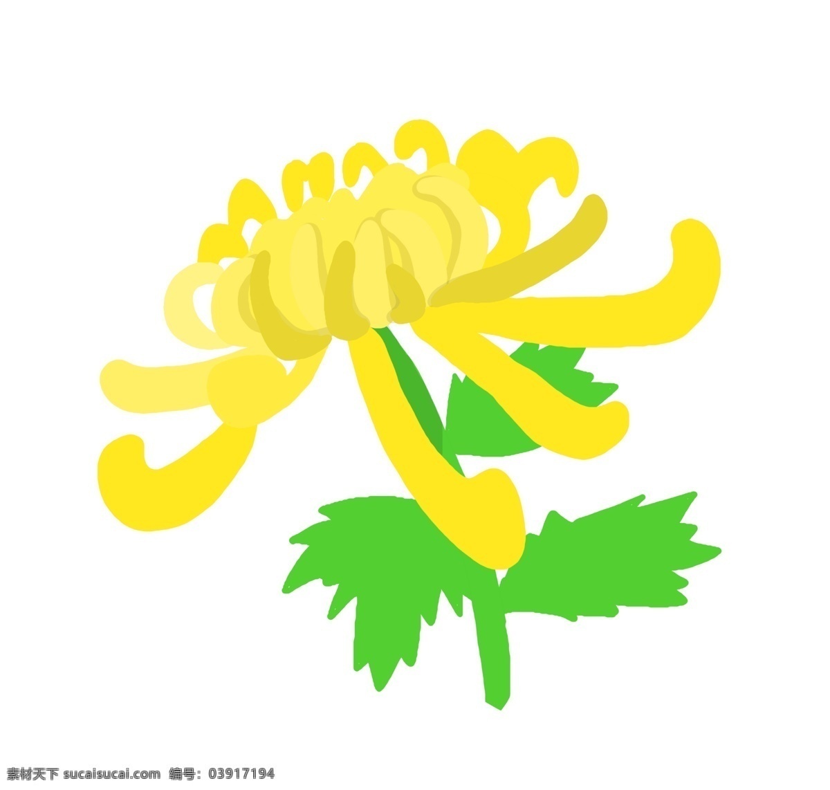 黄色 花朵 卡通 插画 黄色的花朵 卡通插画 花朵插画 植物插画 鲜花花束 花朵装饰 好看的花朵