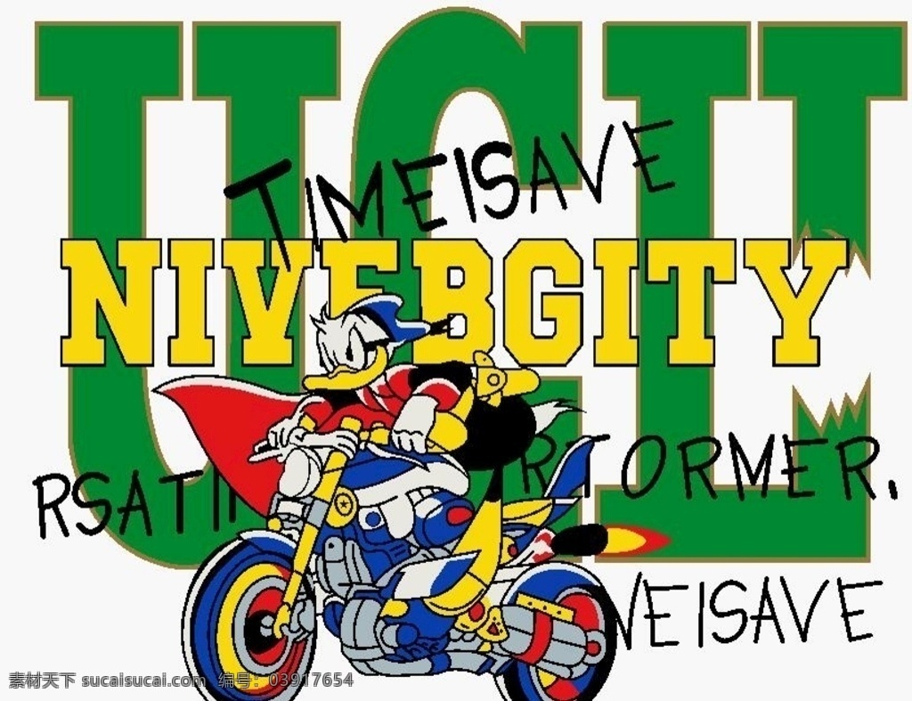 骑摩托的鸭子 骑摩托鸭子 鸭子和摩托车 迪士尼 摩托车 骑摩托车 动漫动画 动漫人物