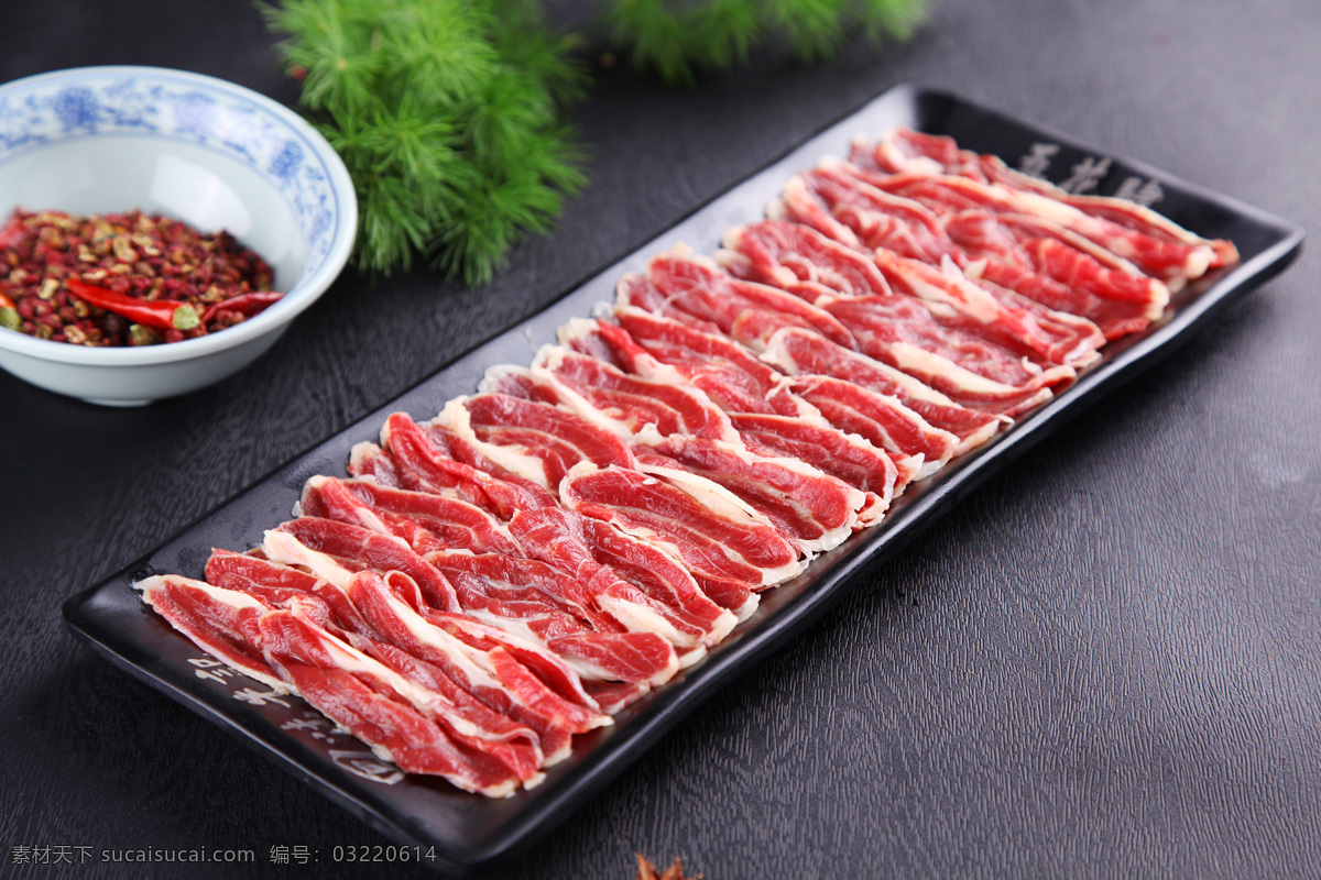 牛肉 火锅涮肉 五花腱 高清 晰肉 生活百科 生活素材