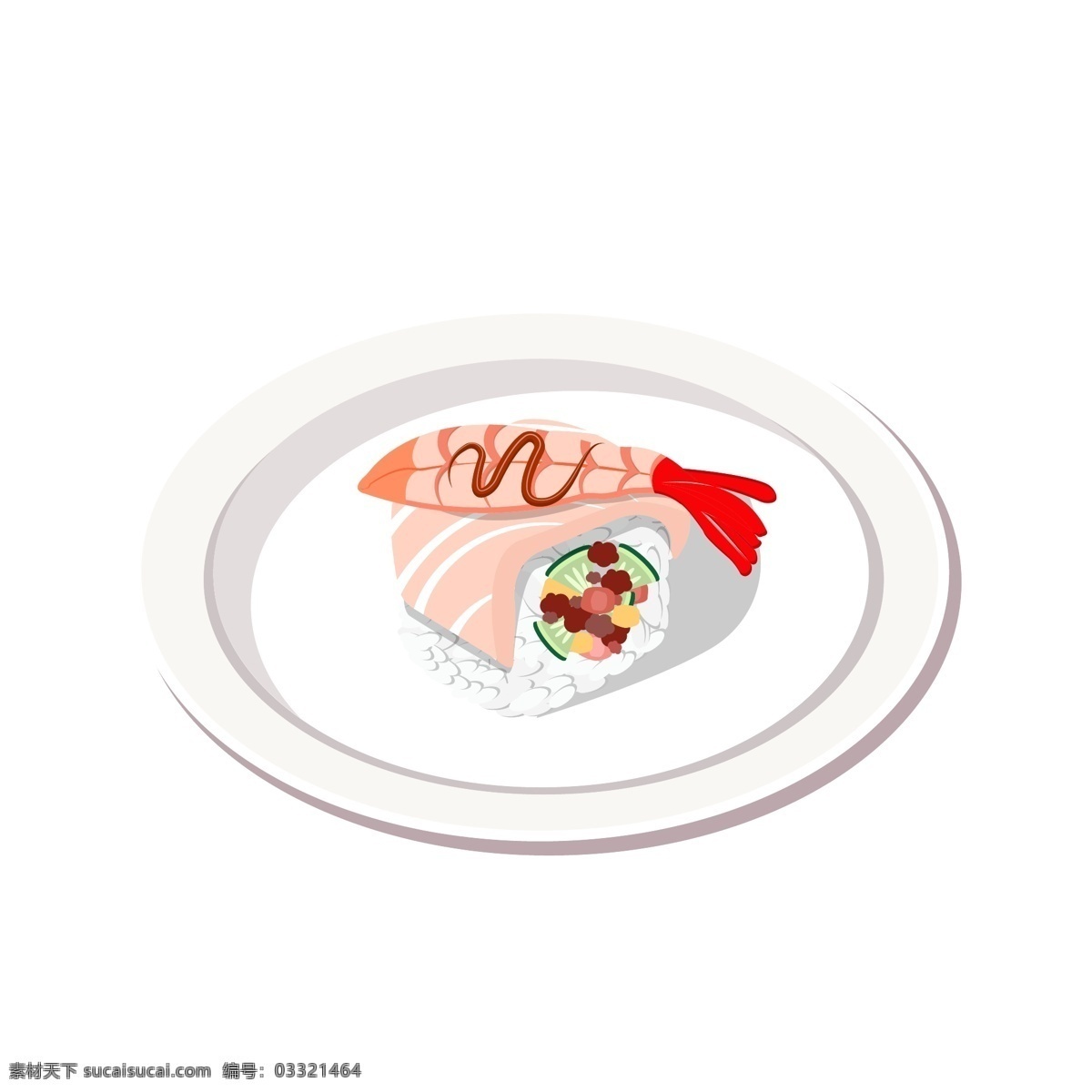 矢量 手绘 春游 食物 手绘日本寿司 ai矢量 日本 寿司 手工 黄瓜 卡通 野餐 郊游 野炊 便当 米饭 大米 盘子 肉 鱼肉 酱