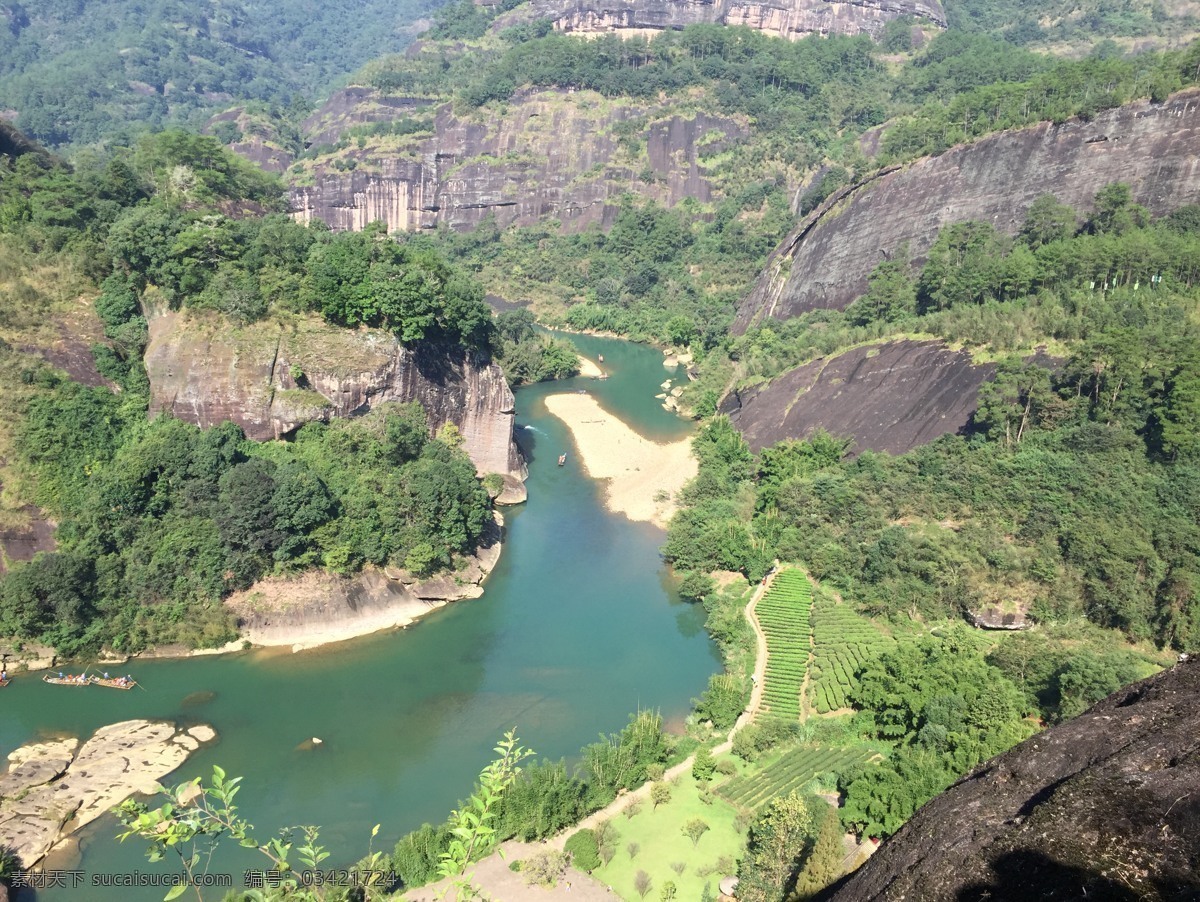 武夷山水 风景 景物 溪流 景色 风景摄影 旅游摄影 国内旅游