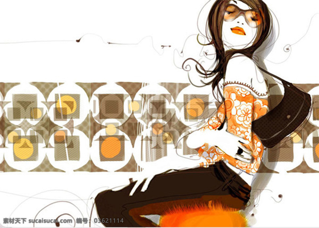 位图免费下载 插画 服装图案 位图 插画师 sophie griotto 面料图库 服装设计 图案花型