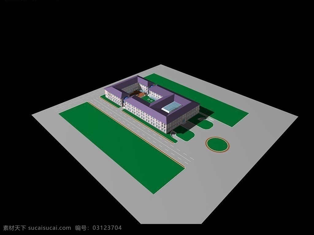 楼房鸟瞰图 3d楼房模型 楼房建筑设计 max 3d设计模型 其他模型 源文件库 3ds