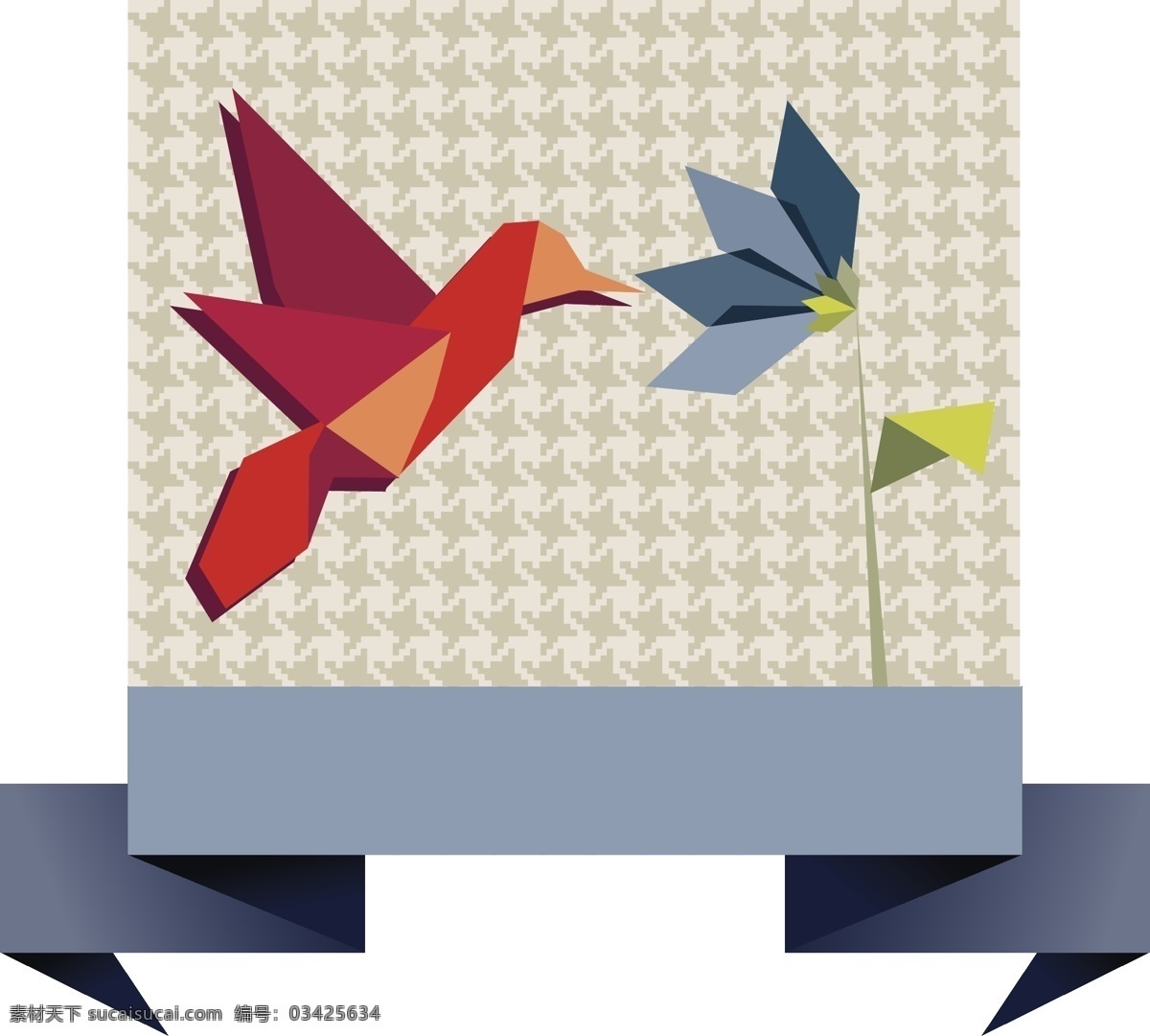创意 纸鹤 主题 矢量 背景 底图 底纹 模板 应用 折纸 anmin 矢量图 其他矢量图