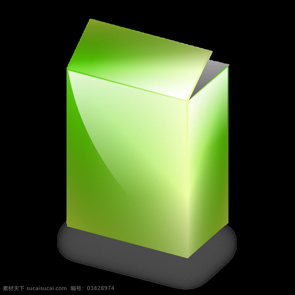 绿 盒子 图标 箱 颜色 我是怎么做的 插画集