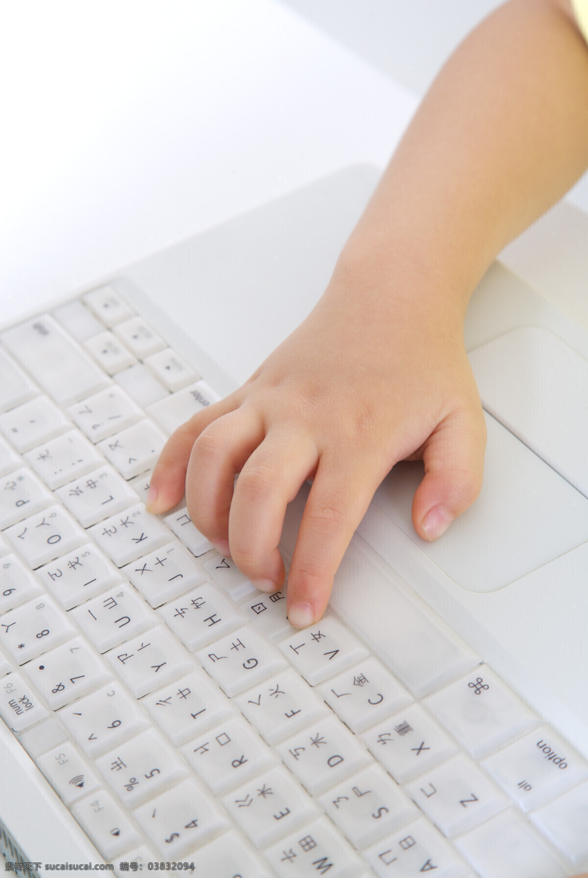 宝宝 手 键盘 电脑 婴儿 儿童 幼儿 早教 亲子 人物图库 儿童幼儿