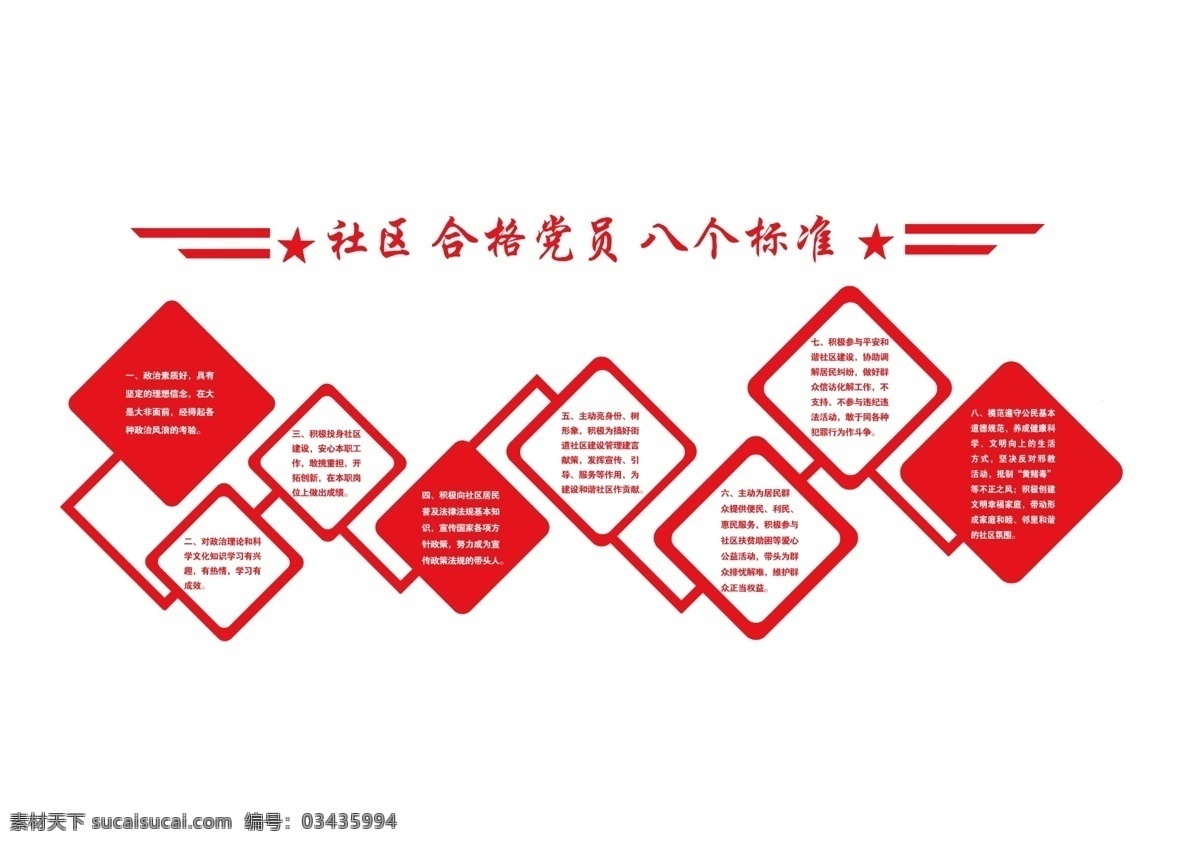 党员文化墙 党建 文化墙 简单 党员 标准 分层