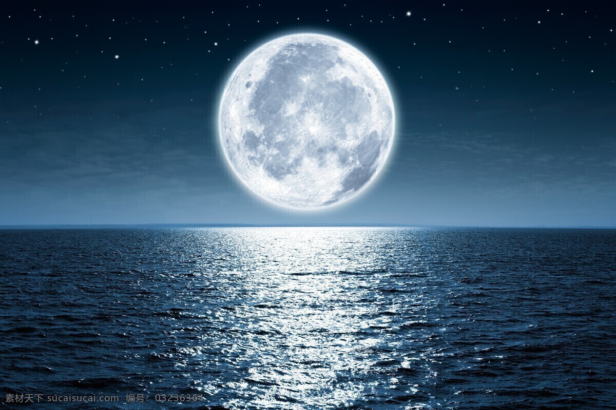 海上明月 海水 明月 团员 夜晚 月光 自然景观 自然风光