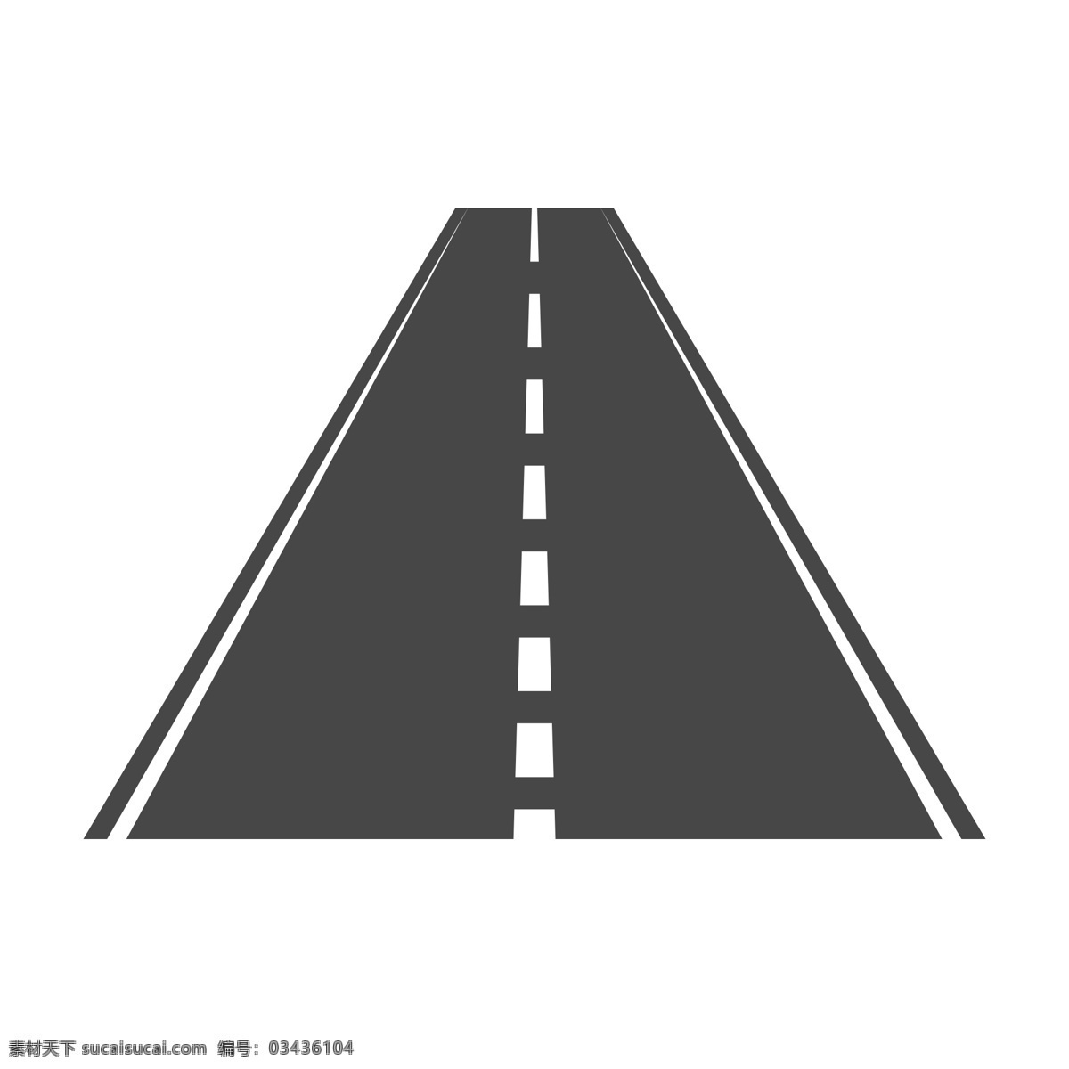 黑色 柏油 马路 公路 柏油马路 矢量公路 扁平化 斑马线 大树 抽象 插画 时尚 春天 春季 简约