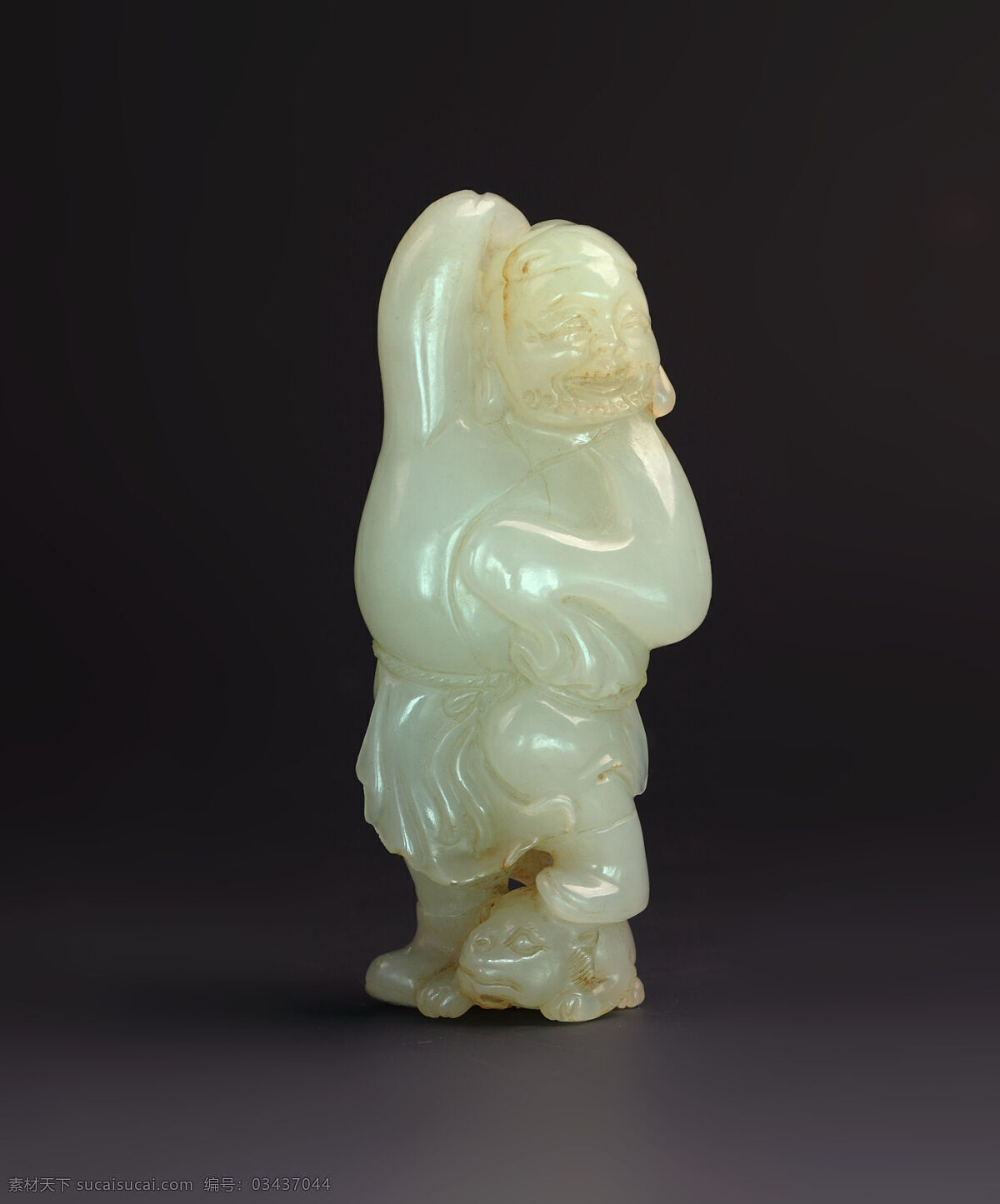 玉器 白玉 胡人 小 摆件 玉 玉石 玉雕 石雕 古董 收藏 艺术 价值 宝贝 白玉胡人 小摆件 人 踩兽 传统文化 文化艺术