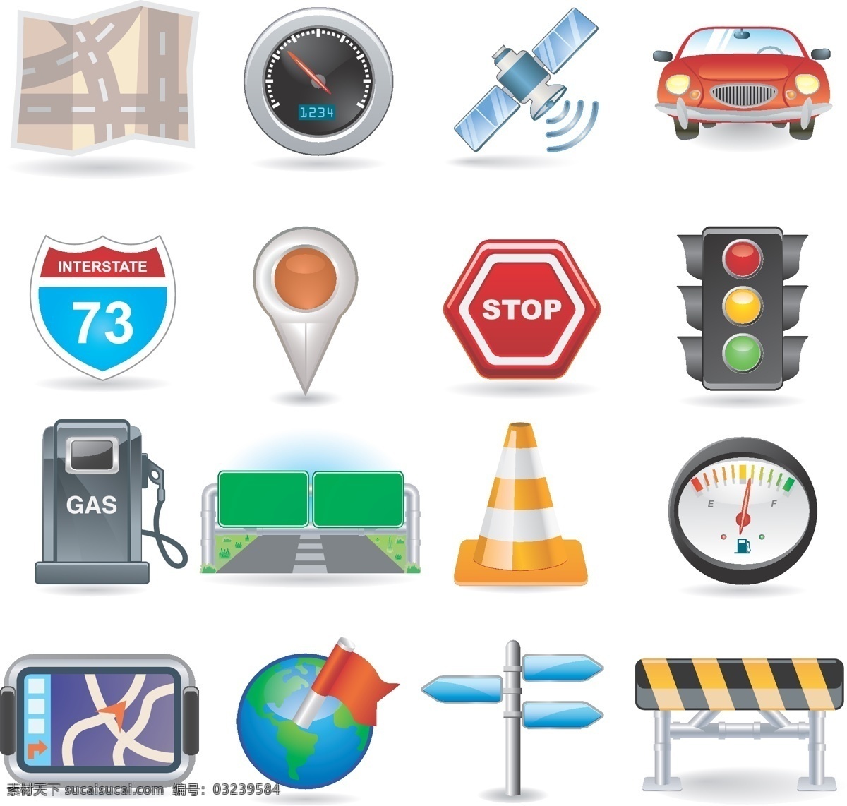 标识标志图标 出行 地球 公路 红绿灯 加油站 交通 路障 汽车 仪表 指示牌 图标 矢量 模板下载 指路牌 图标矢量主题 小图标 psd源文件