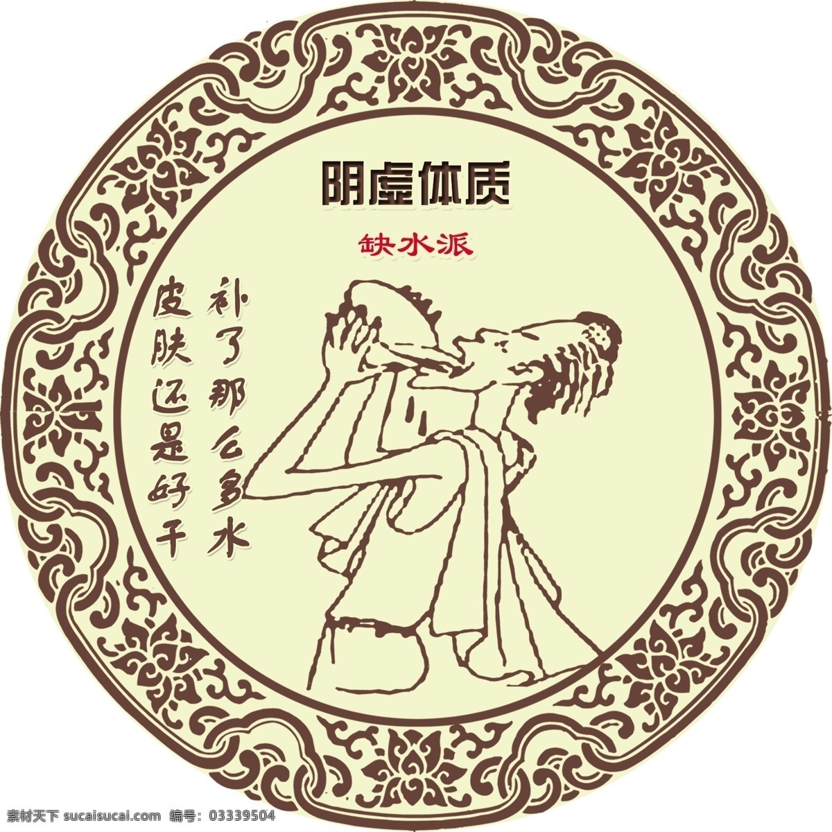 阴虚体质 阴虚 体质 健康 养生 疗养 工作资源 室内广告设计