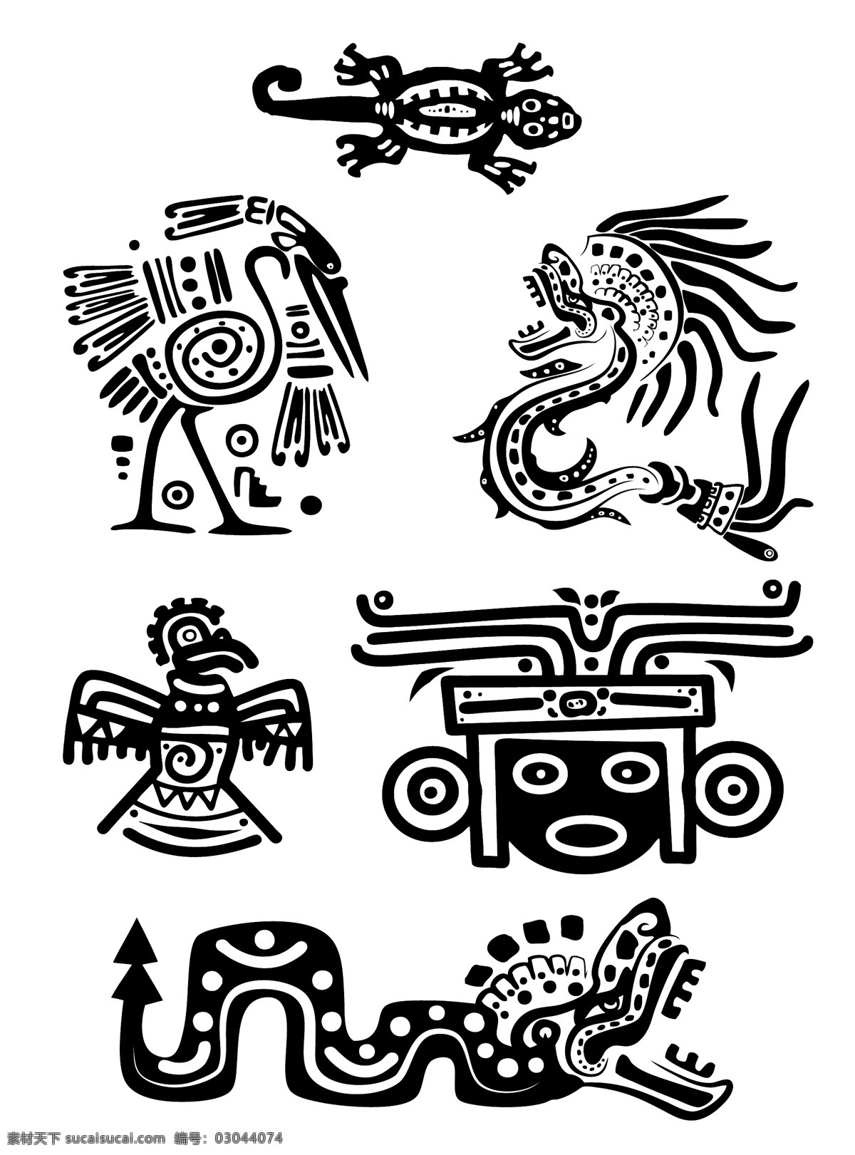 玛雅图腾 信仰 花纹 古文明 符号 象征 埃及 玛雅文化 玛雅 壁画 图腾 历史 古代 墨西哥 宗教信仰 文化艺术 矢量 底纹边框 背景底纹