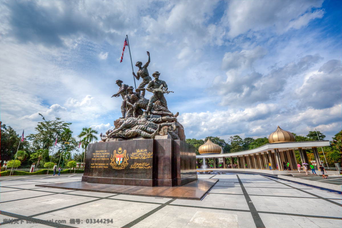 马来西亚 国家 英雄 纪念碑 英雄纪念碑 旅游摄影 国内旅游 旅游 纪念