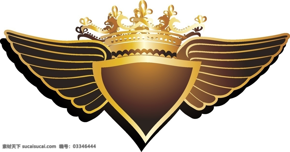 翅膀图标 翅膀 图标 皇冠 皇冠和翅膀 矢量共享图 标志图标 其他图标