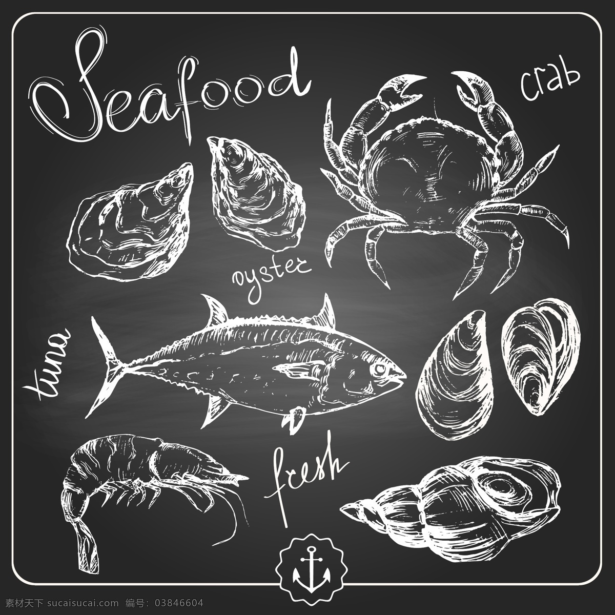 西餐厅 黑板 背景 粉笔 字画 菜单 矢量 西餐 食物 简约 卡通 设计素材 粉笔字 平面素材