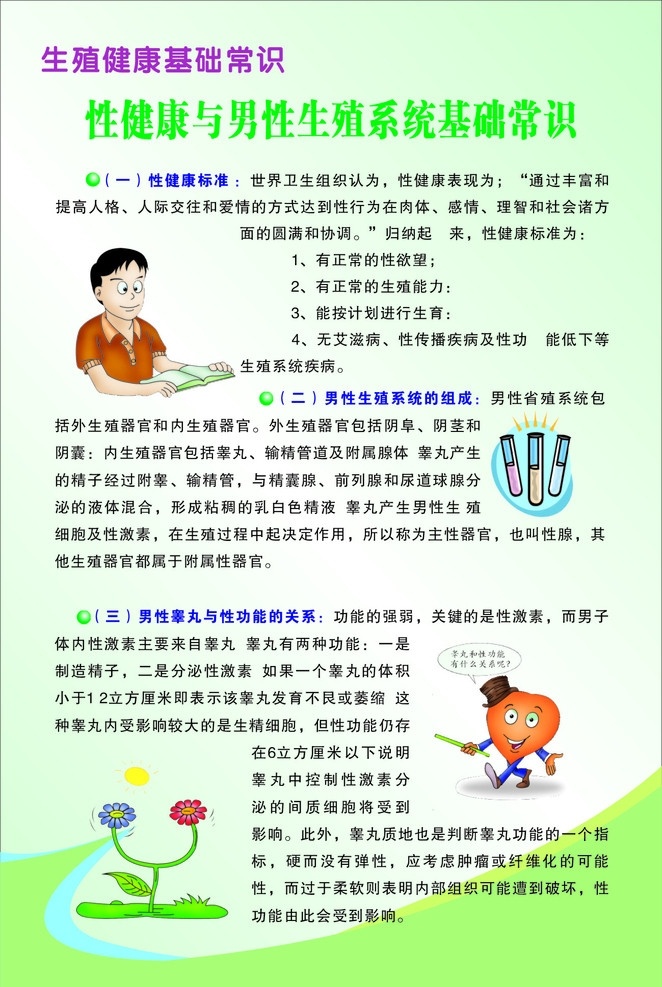 男性健康 基础 常识 健康知识 矢量图 背景图 医疗保健 生活百科 矢量