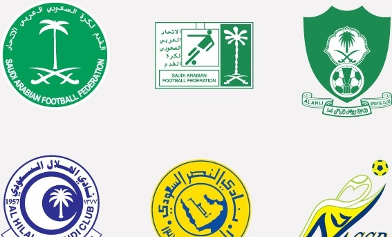 全球 足球 俱乐部 球队 标志 沙特阿拉伯 世界杯 logo 足球标志 足球logo 俱乐部标志 盾 盾牌 标识标志图标 企业标志 企业logo 矢量图库 企业 矢量