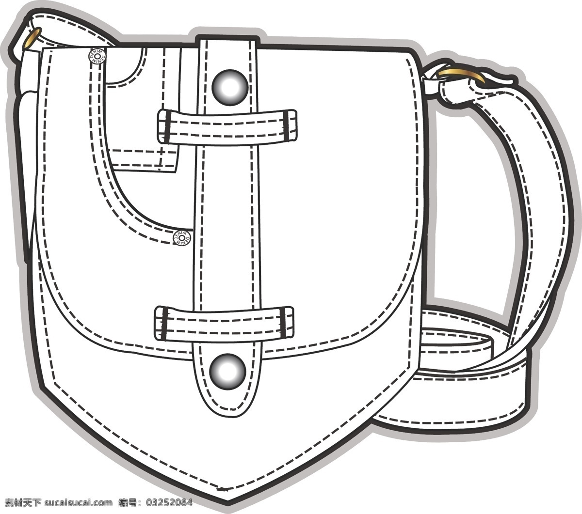 女士 包包 童装 矢量 源文件 黑白 线条 手稿 素材文件