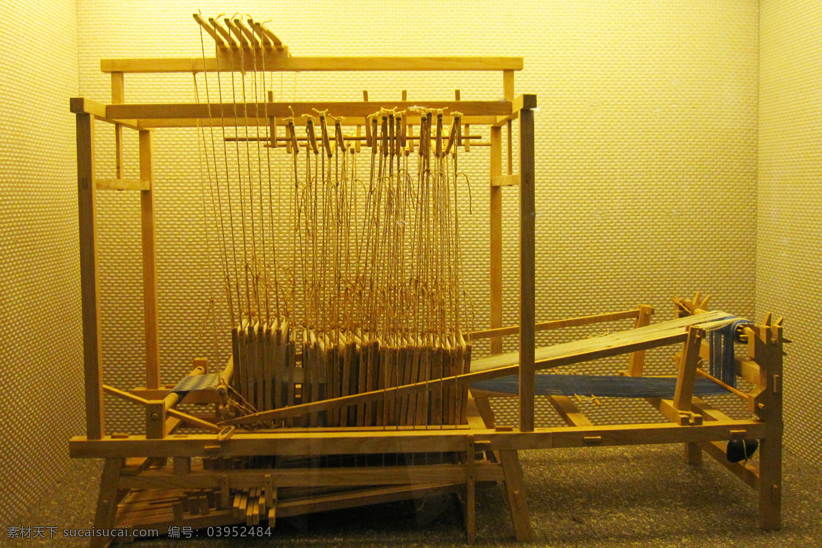 杭州 丝绸 博物馆 文化艺术 古物 纺织机 旅游摄影 传统文化