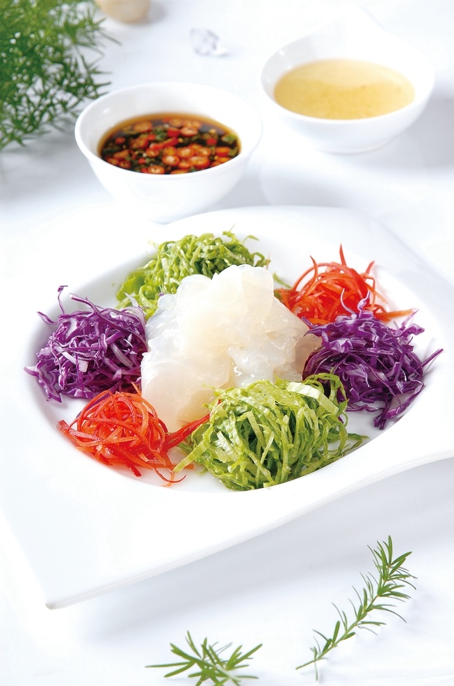 冰粉海蜇头 美食 传统美食 餐饮美食 高清菜谱用图
