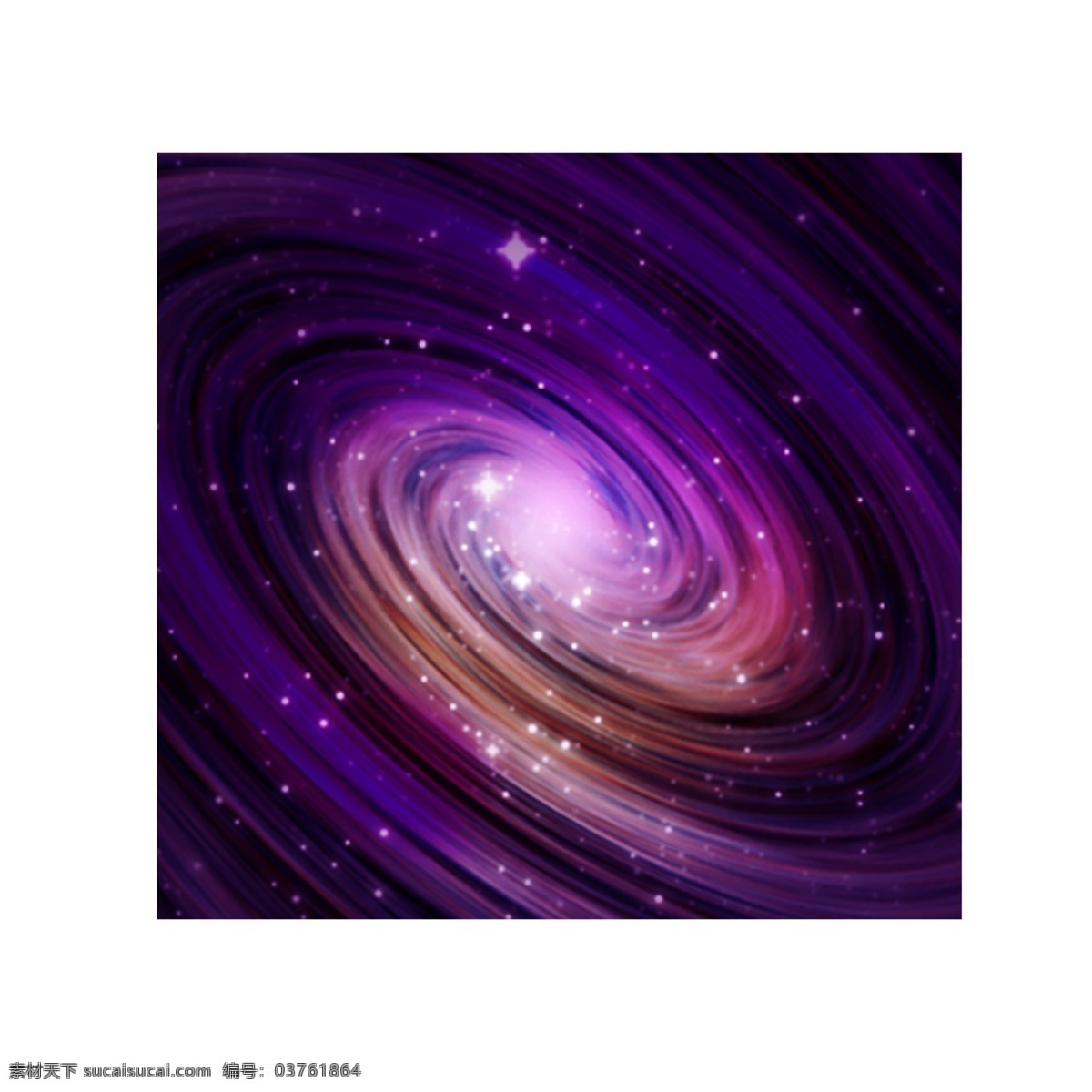 唯美 浪漫 星云 世界 星空 炫彩 紫色 星星 宇宙 银河