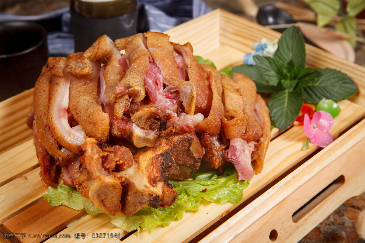 香酥蹄膀 蹄膀 菜品 食物 肉食 餐饮美食 传统美食