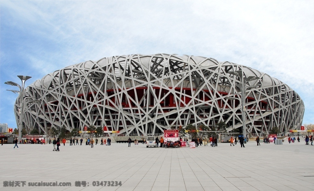 鸟巢外馆 北京 风景 红色 圈 体育馆 美图 jpge 高清图片 湖南 旅游摄影 摄影图库 园林建筑 建筑园林