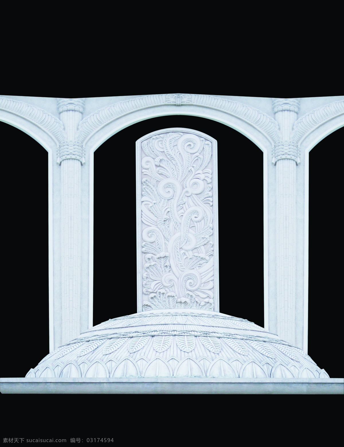 罗马 柱子 大气 拱形 罗马柱子 门