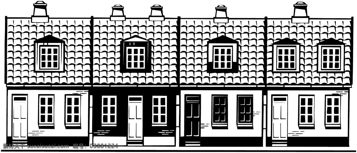 房屋建筑 矢量素材 格式 eps格式 设计素材 矢量建筑 风景建筑 矢量图库 白色