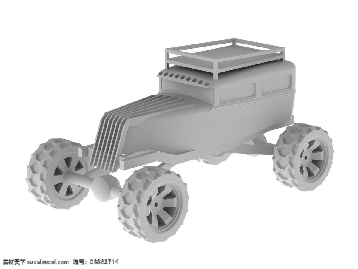 僵尸 生存 轿车 replicator2 3d模型素材 其他3d模型