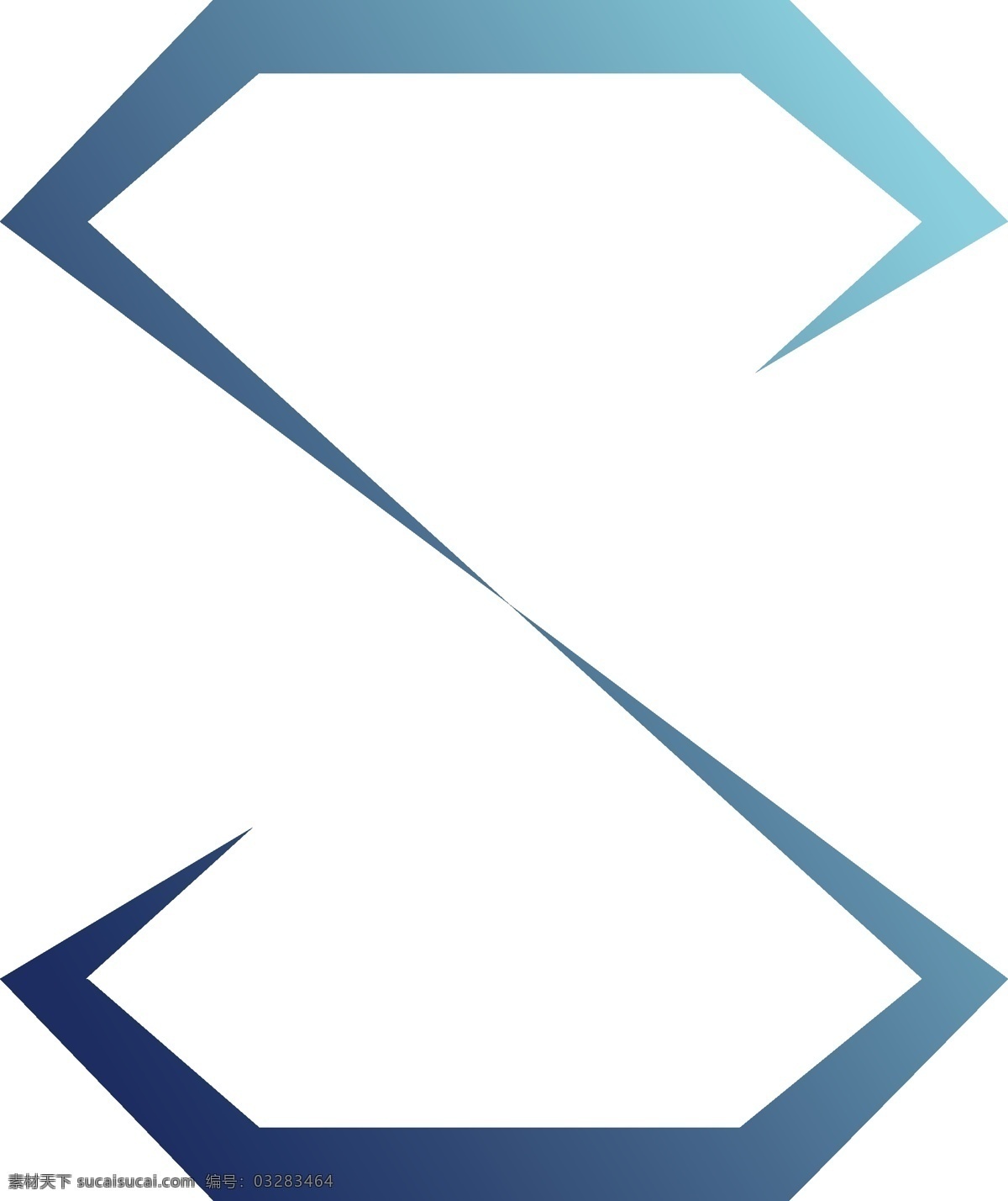 字母s logo设计 s logo 白色